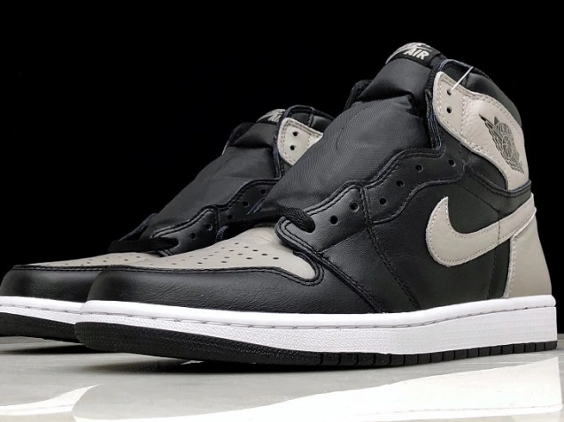 Air OG 555088-013 Retro Jordan High Black Grey 1 Shadow 0731